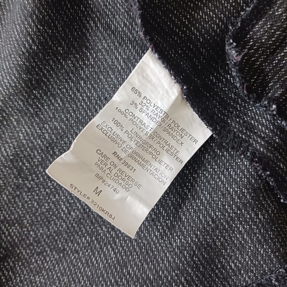 My Michelle • Women's Lapel Collar Single Button Quarter Sleeve Cropped … - Picture 10 of 12